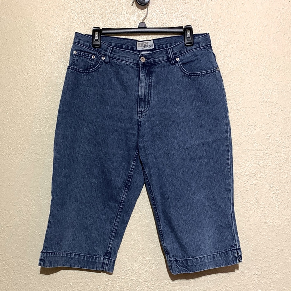 Reflect Jeans Bermuda Shorts Blue Size 12🌀